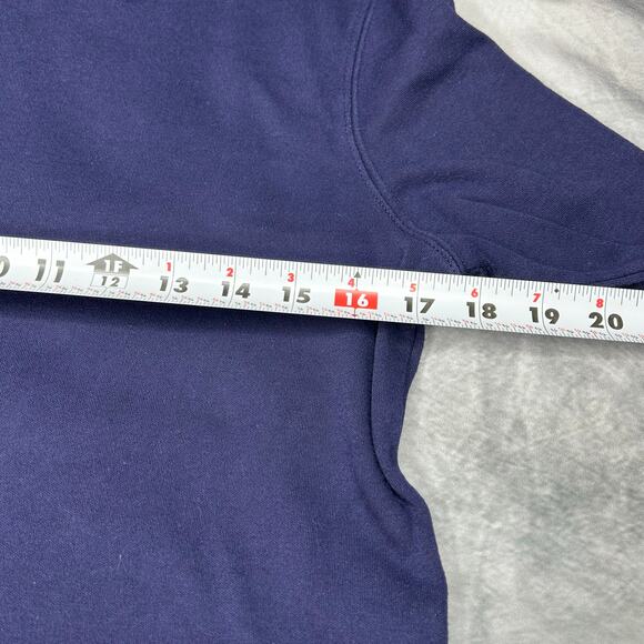 Lot 3 Long Sleeved Tops S Women Layering Turtleneck Blue Navy Gray Cotton Winter - Picture 9 of 11